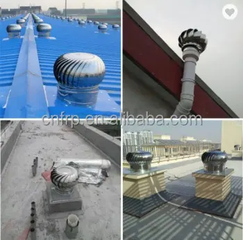 Rooftop Warehouse Exhaust Fan, 220V, Stainless Steel - view 5
