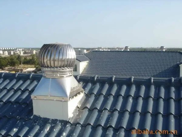 Rooftop Warehouse Exhaust Fan, 220V, Stainless Steel - view 6