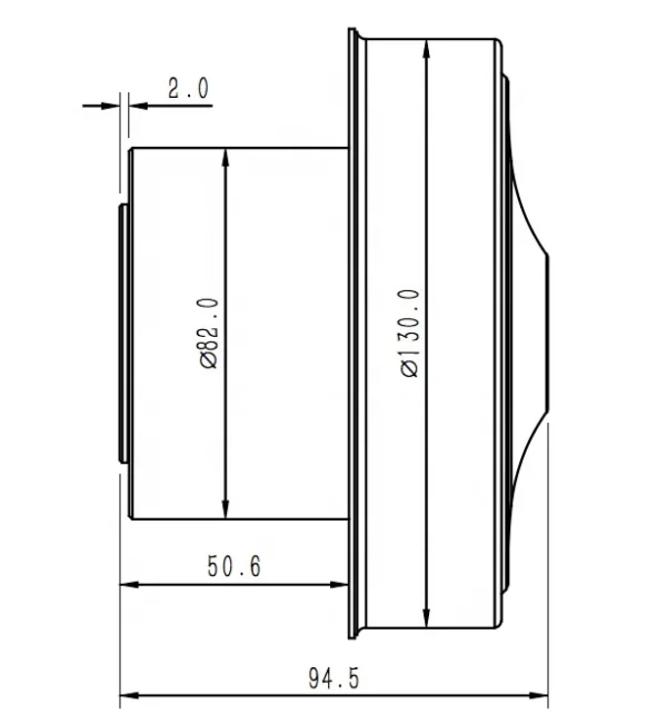 Room Exhaust Air Blower, 48V, Centrifugal - view 5