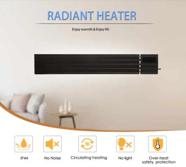 Room Infrared Panel, Ceiling, 220V-240V, 1500 W - view 5