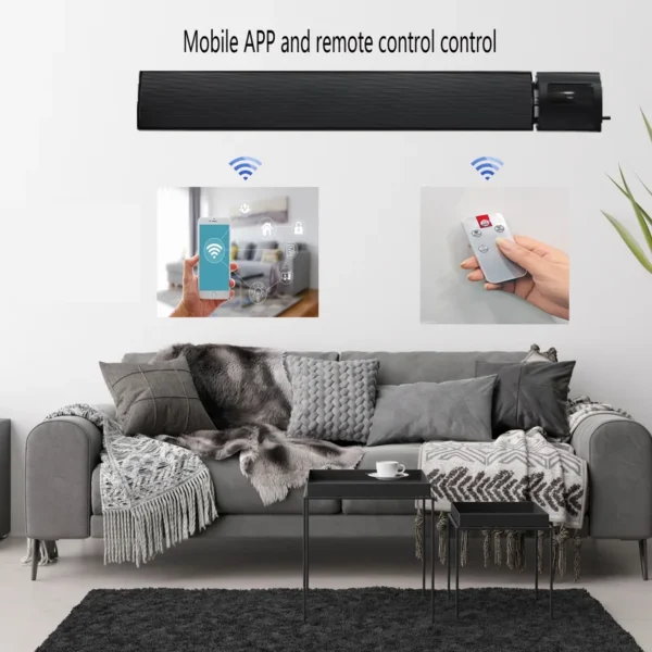 Room Infrared Panel, Ceiling, 220V-240V, 2000 W - view 3
