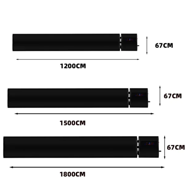 Room Infrared Panel, Ceiling, 220V-240V, 2000 W - view 5