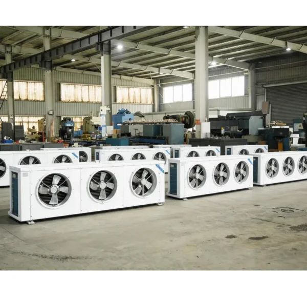 Room Water Defrost Evaporator, 3HP, 12-56.8KW, 380V, Ceiling