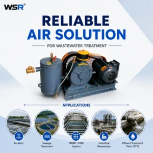 Roots Blower, HC-501S, 1.32m3, Electric