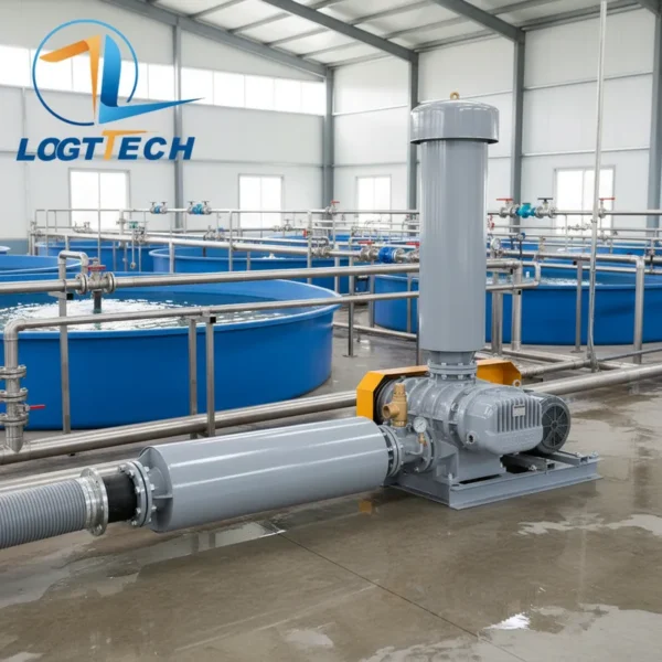 Roots Blower, LOGTTECH, 5hp, Cast