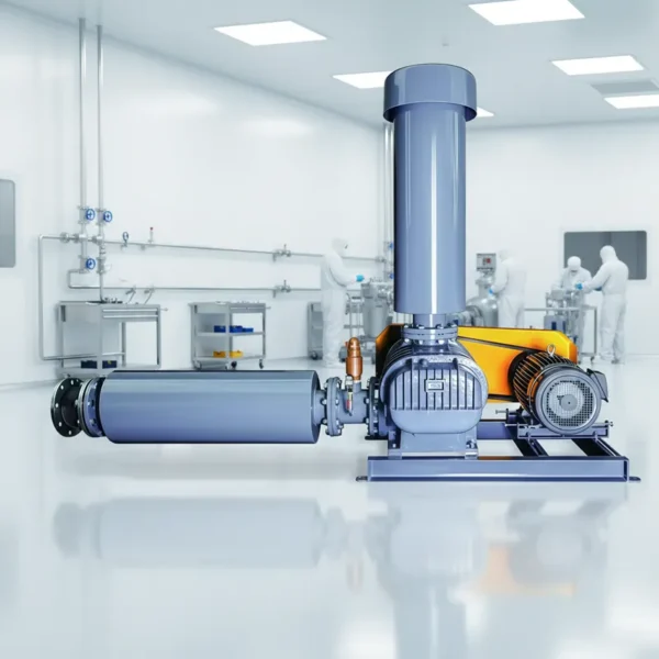 Roots Blower, LOGTTECH, 5hp, Cast - view 4