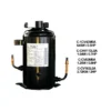 Rotary Compressor, 1/2HP, C-1CV43M0A, CO2, R744 - view 6