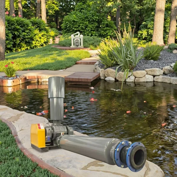 Rotary Lobe Air Blower, Cast, Corded Electric, Cast Iron - view 5