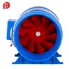 Rotor Duct Booster Fan, HF-125, 220v, 40w