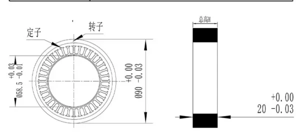 Rotor Frameless Bldc Motor, 90mm, 24-60V, 58KV, 2.2Nm - view 6
