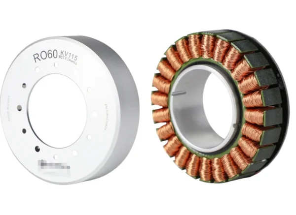 Rotor Frameless Torque Motor, BLDC, IE3, 100W, 0.4Nm - view 4