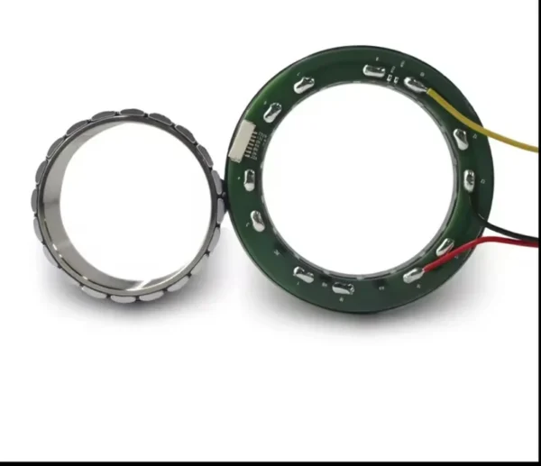 Rotor Frameless Torque Motor, BLDC, IE3, 100W, 0.4Nm - view 6