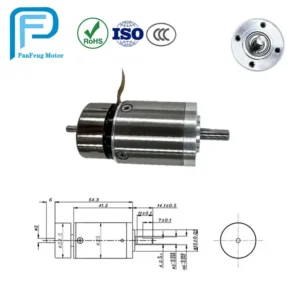 Rotor Planetary Gear Motor, 12V/24V, GP25PFM, Brushless
