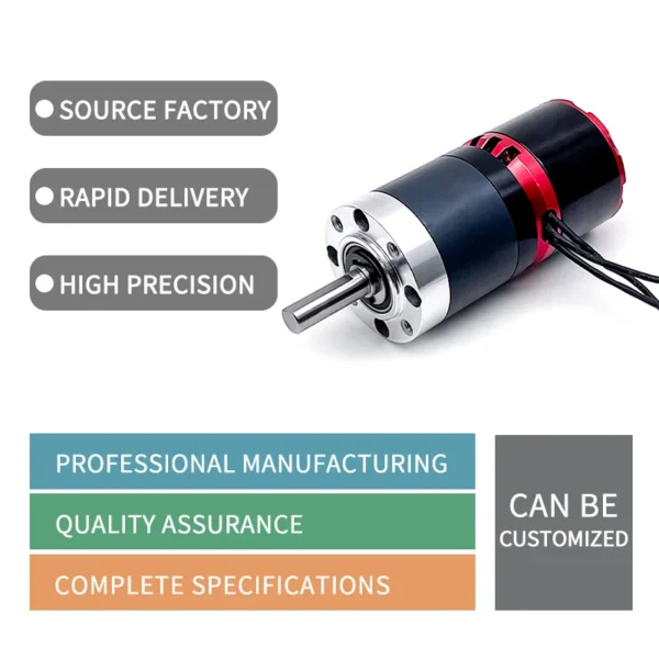 Rotor Planetary Gear Motor, GMP42-TMC4250, Brushless - view 3