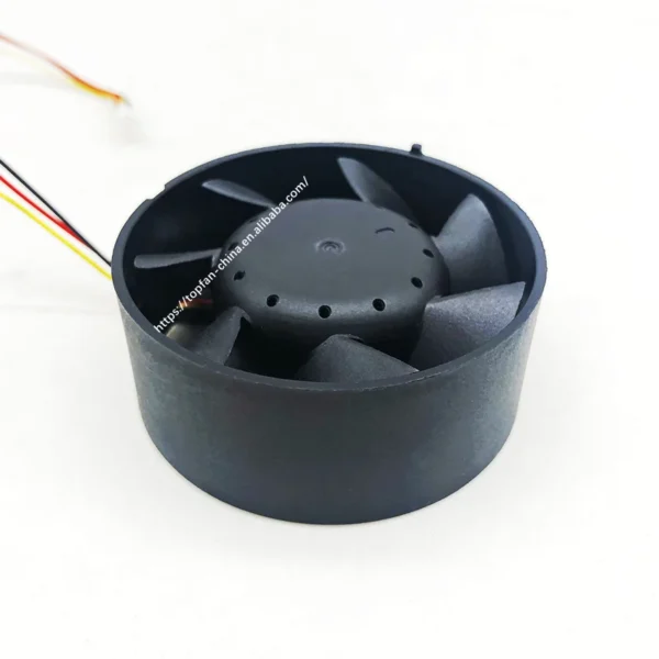 Round Axial Fan, 24V, 12V, 5000RPM, PWM - view 2