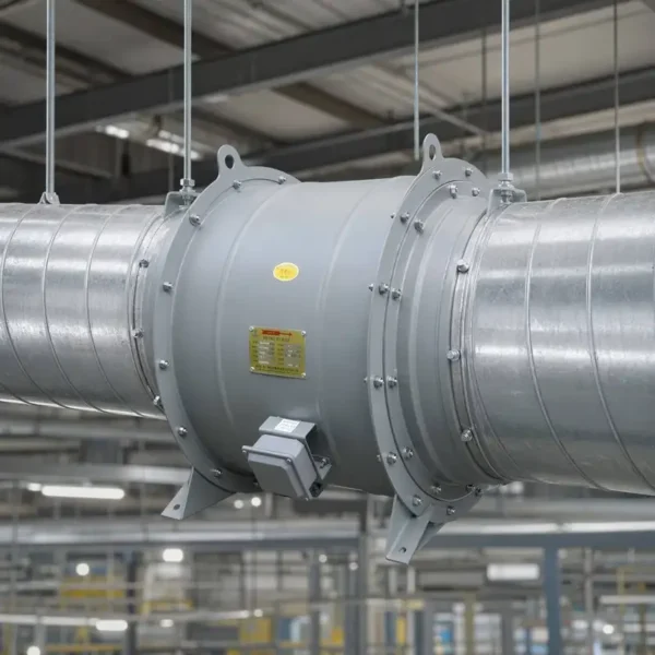 Round-casing Axial Ventilation Fan, Steel, G5.6-Balanced - view 4