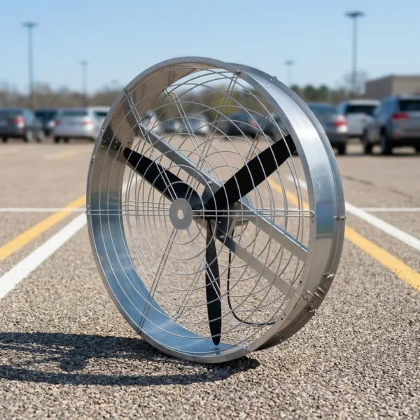 Round Cow House Fan, 220 V, Electric - view 2