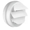 Round Shutter Ventilation Extractor, 6", Plastic - view 2