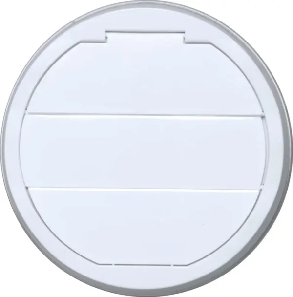 Round Shutter Ventilation Extractor, 8", Plastic - view 5