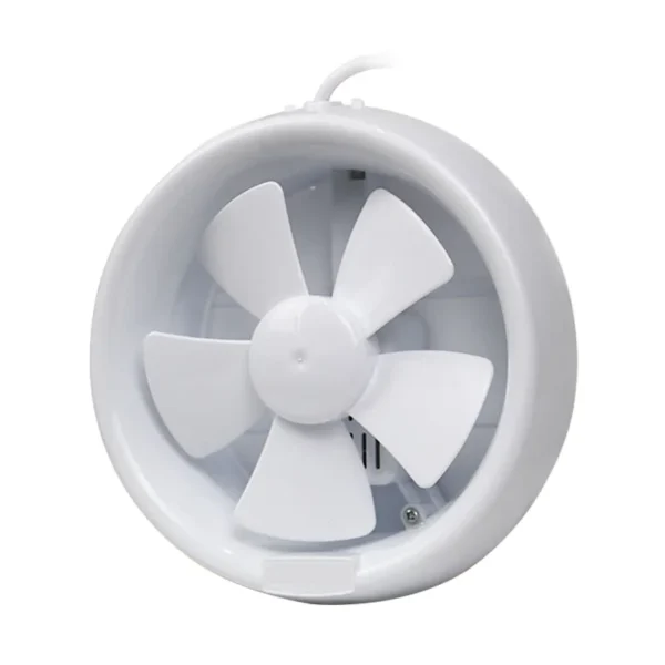 Round Shutter Ventilation Extractor, Plastic, 110 V, Electric