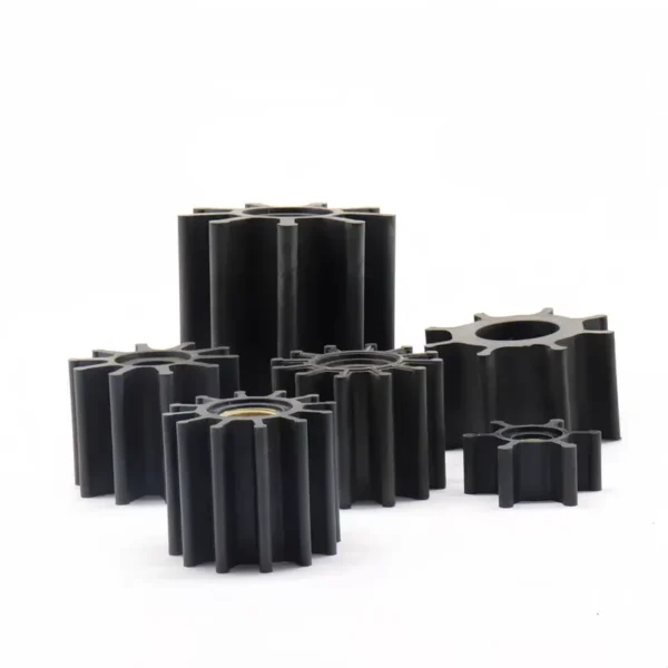 Rubber Special-shaped Parts Impeller, SP600, Copper, Steel - view 2