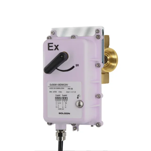S6064-3040 Hvac System Valve, ExS6061, 3-Way, DN40, 1.5" - view 3