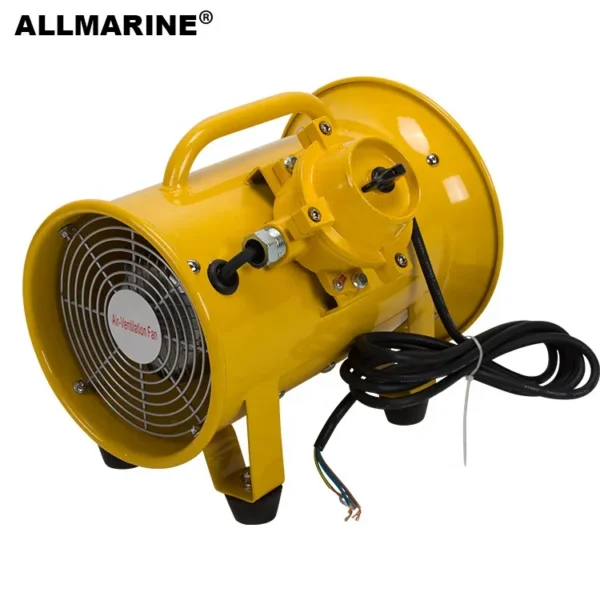 Safety Electric Exhaust Fan, ATEX, 110V, Aluminium