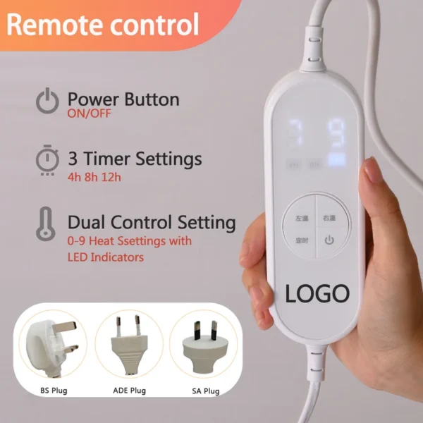 Sale Cotton Electric Blanket, 220-240V, EU - view 6