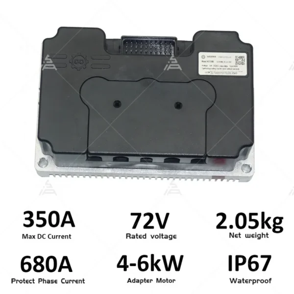 Sale for Bldc Motor, 72V, 350A, Nd72680, 5000w-6000w - view 4