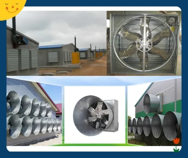 Sale Shutter Cone Fan, 1380, 50" - view 3
