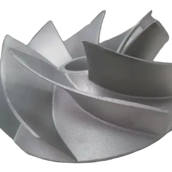 Sand Casting Iron Impeller, Stainless Steel, Open - view 5