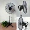 Saving Solar Standing Fan, Solar Panel +DC, 15W(0.02hp)