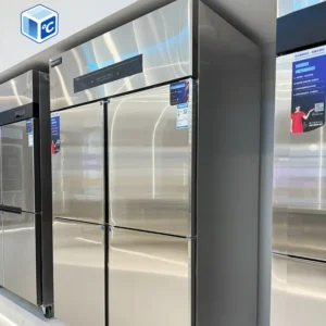 Saving Stainless Steel Freezer, 220 V