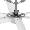 Saving Ventilation Hvls Fan, RDS, Ceiling, Steel - view 3