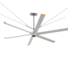 Saving Ventilation Hvls Fan, RDS, Ceiling, Steel - view 5