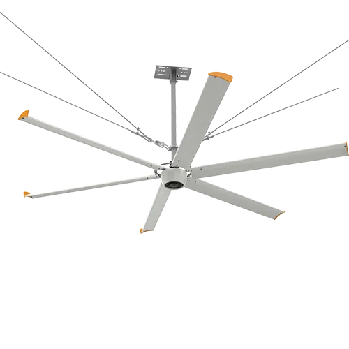 Saving Ventilation Hvls Fan, RDS, Ceiling, Steel - view 5