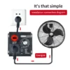 Scr Voltage Regulator Fan, 4000w, 110v, 220v - view 4