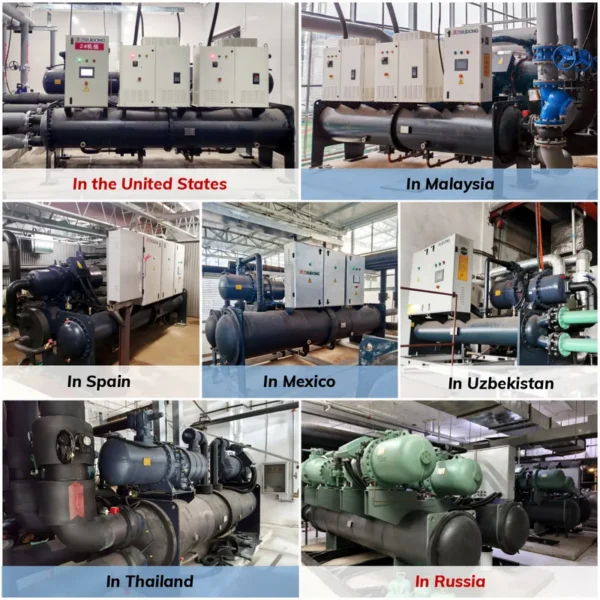 Screw Water-cooled Industrial Chiller, 200kw-1500kw, R134a - view 5