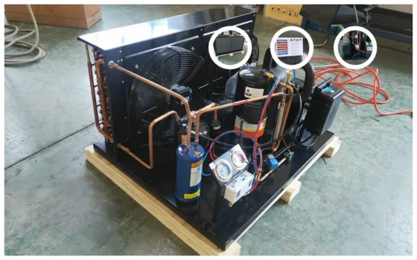 Scroll Compressor, EMTH, YM70 - view 4