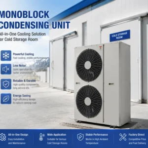 Scroll Compressor, Monoblock, 1HP-20HP, 0.75-7.5kW