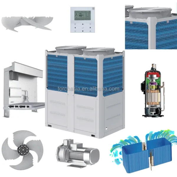 Scroll Compressor, R32, GWP, EVI - view 3