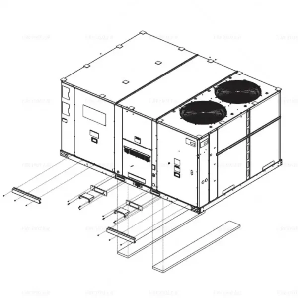 Scroll Compressor, RTU, HVAC - view 2