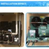 Scroll Refrigeration Condensing Unit, 3-25, 220V, 30-20C - view 6