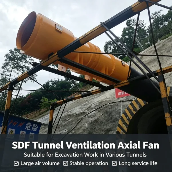 Sdf Tunnel Fan, Explosion-proof, 2x11kW - view 2