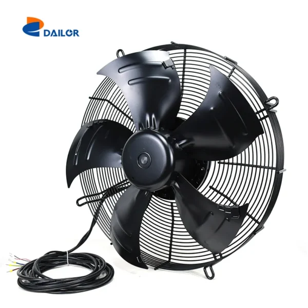 Seamlessly Efficient Axial Fan, 900mm, 110V, Cast Iron - view 3