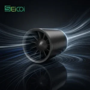 Seicoi Electric Ball Bearing, 4'', Inline, IP44