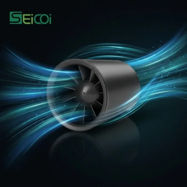 Seicoi Electric Ball Bearing, 4'', Inline, IP44 - view 2