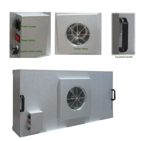 Selling Ffu Fan, HEPA, 180, Galvanized - view 3
