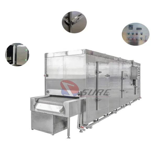 Selling Tunnel Freezer, 220 380v, 85 KW(113.99hp) - view 2