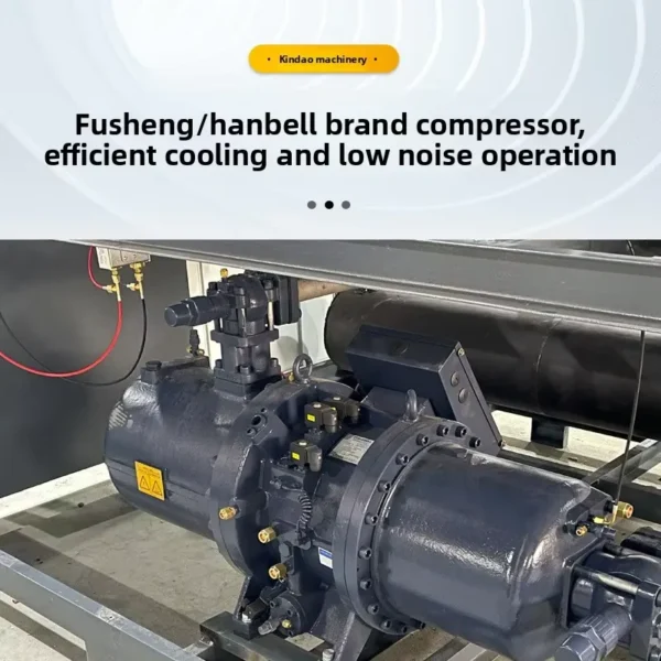 Semi Hermetic Compressor, 120HP, 360KW, 68.8m³/h, 4-Stage - view 4